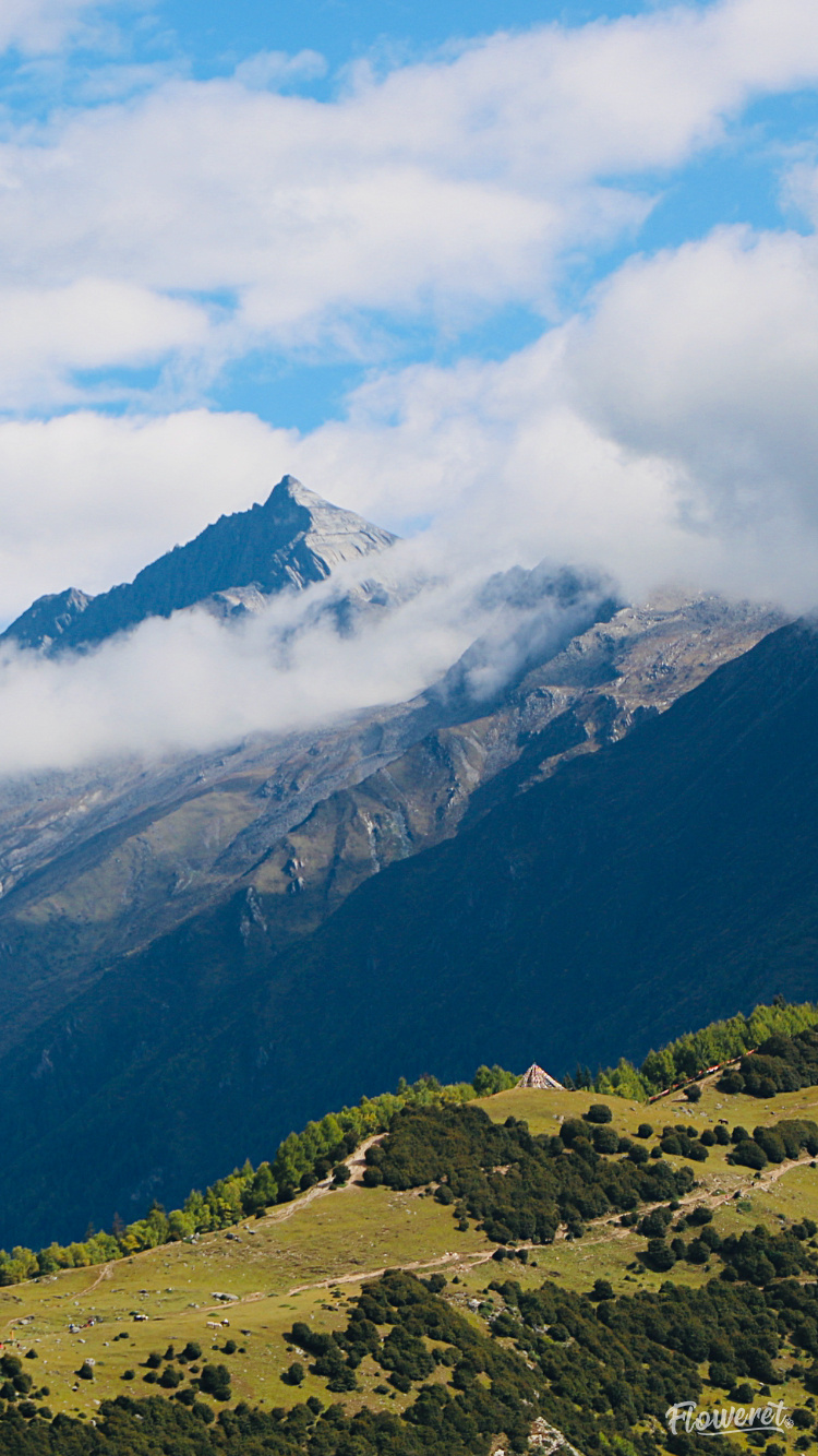 2018中秋四姑娘山摄影iphone7壁纸
