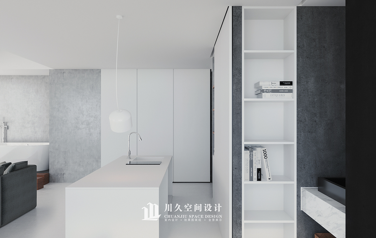 现代住宅公寓表现