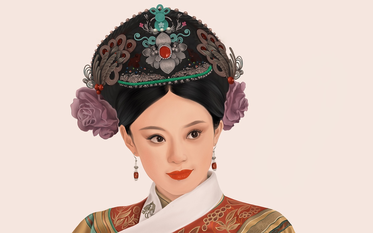 厚涂甄嬛传人物钮祜禄甄嬛