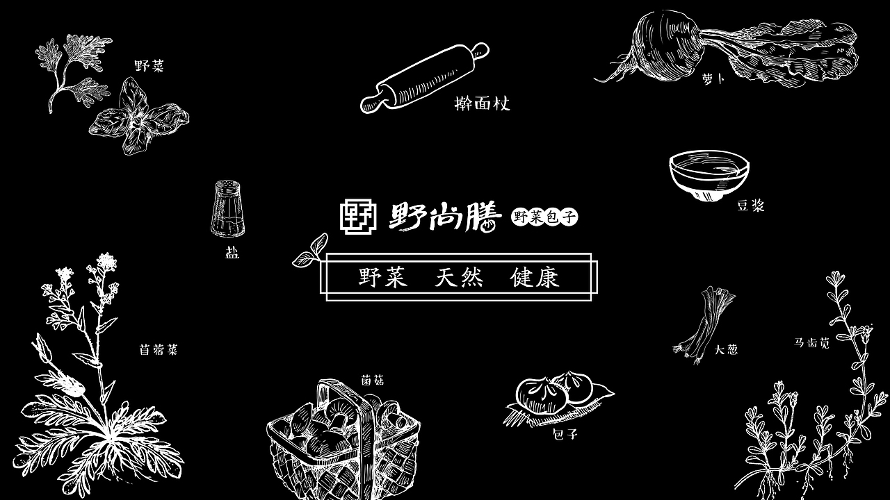 野尚膳包子品牌形象提升设计（图ZNzg3MTQ5NzI=） - 品牌 - 站酷设计师森生品牌设计原创素材 - 站酷ZCOOL