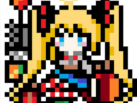 战舰少女R自制像素画