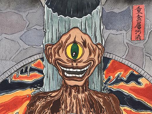 警世物语--主题环保插画设计