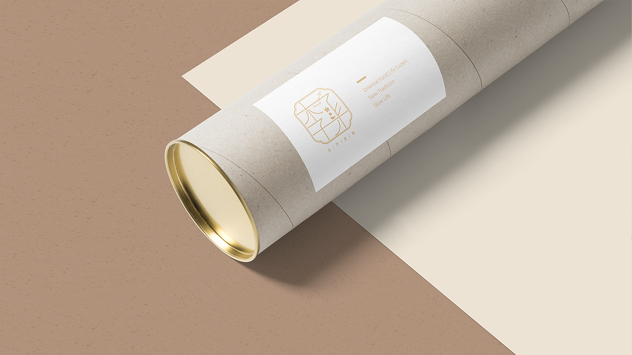 关于李子柒品牌logo及vi设计练习