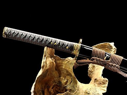 龙泉刀剑-安纲武士刀|格斗研（DJ-1391）