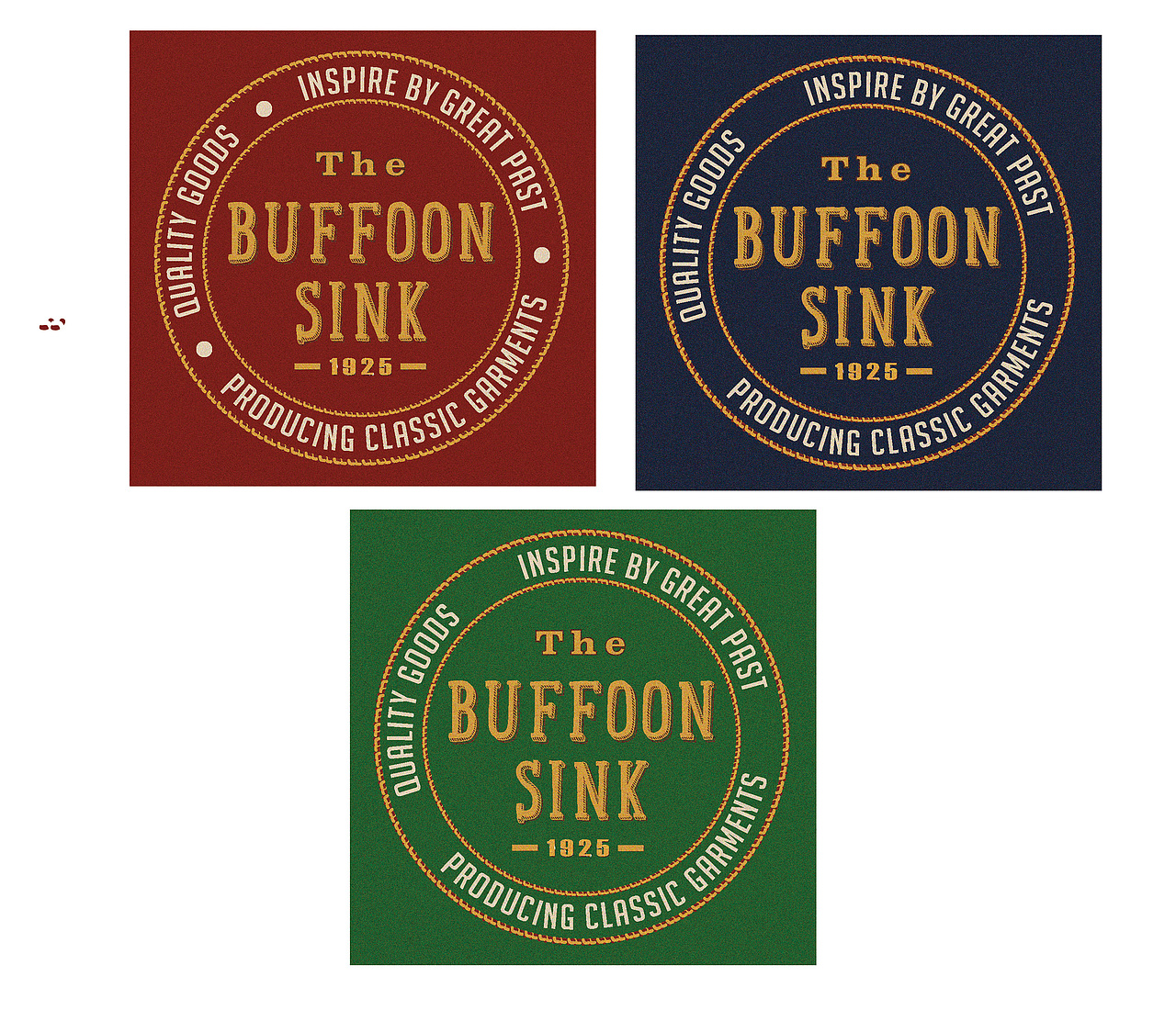 美式复古男装logo标志设计