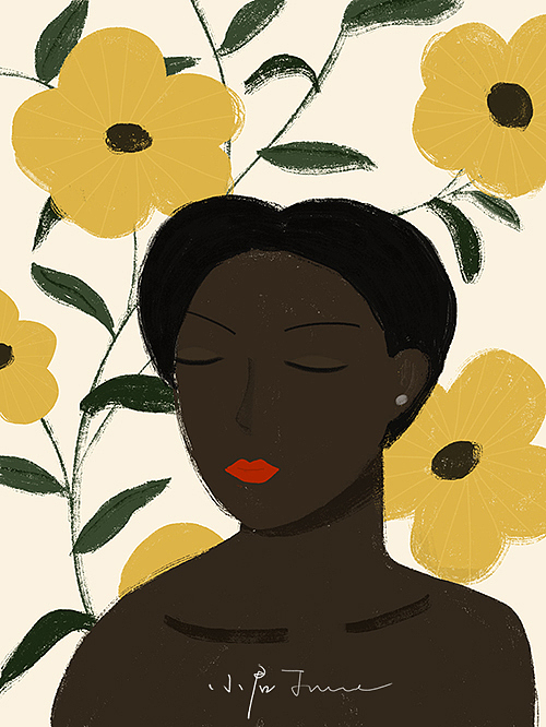 38節(jié)快樂（圖ZMTA2NTM1MDI4） - 創(chuàng)作習(xí)作 - 站酷設(shè)計(jì)師小君June原創(chuàng)素材 - 站酷ZCOOL