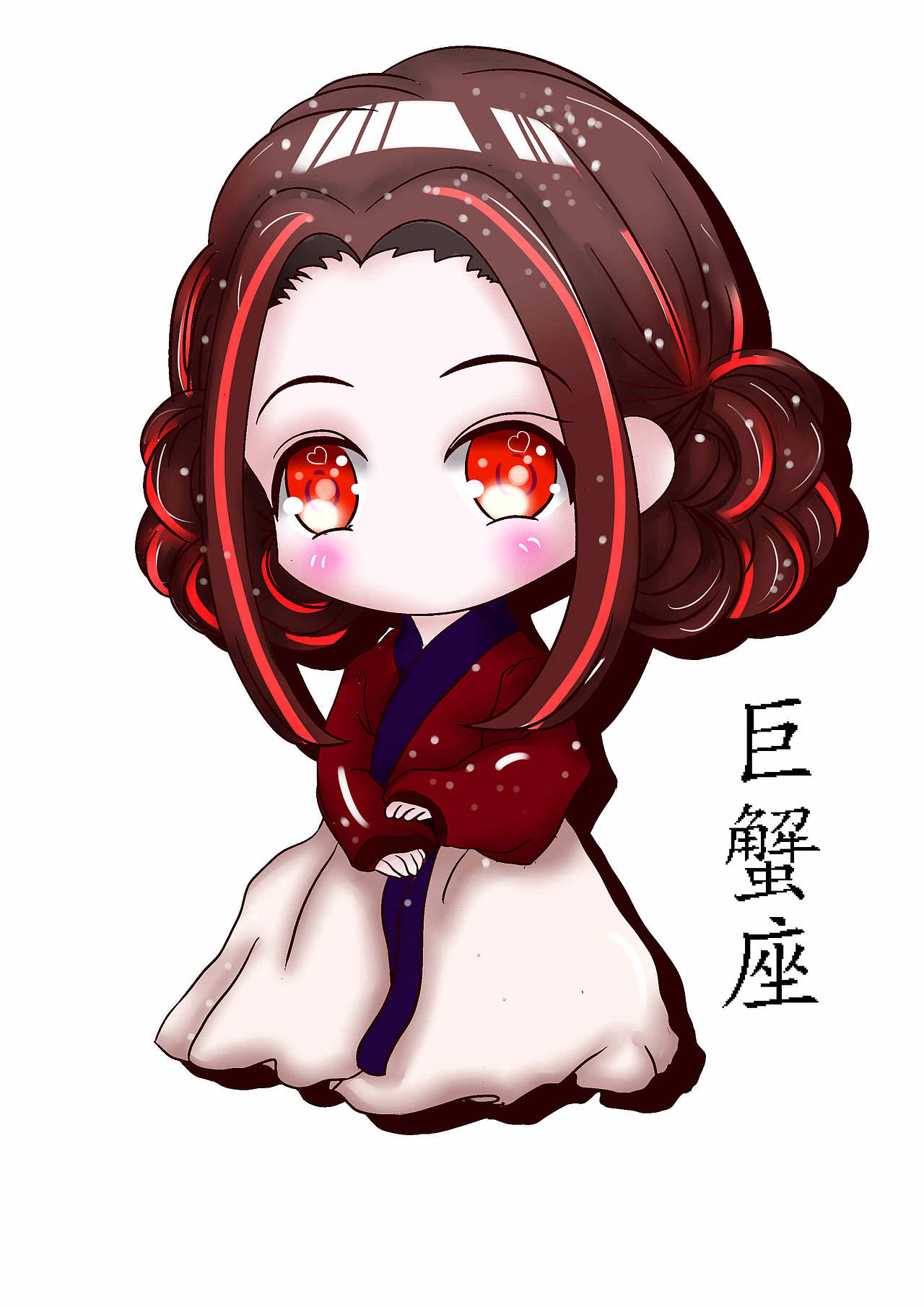 q版年娃卡通系列插画1555等愚齐q版插画/品牌插画2等愚齐《花妖姬》