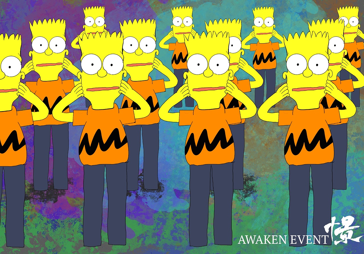 辛普森手绘|插画|新锐潮流插画|淞憬 - 临摹作品 - 站酷 (zcool)