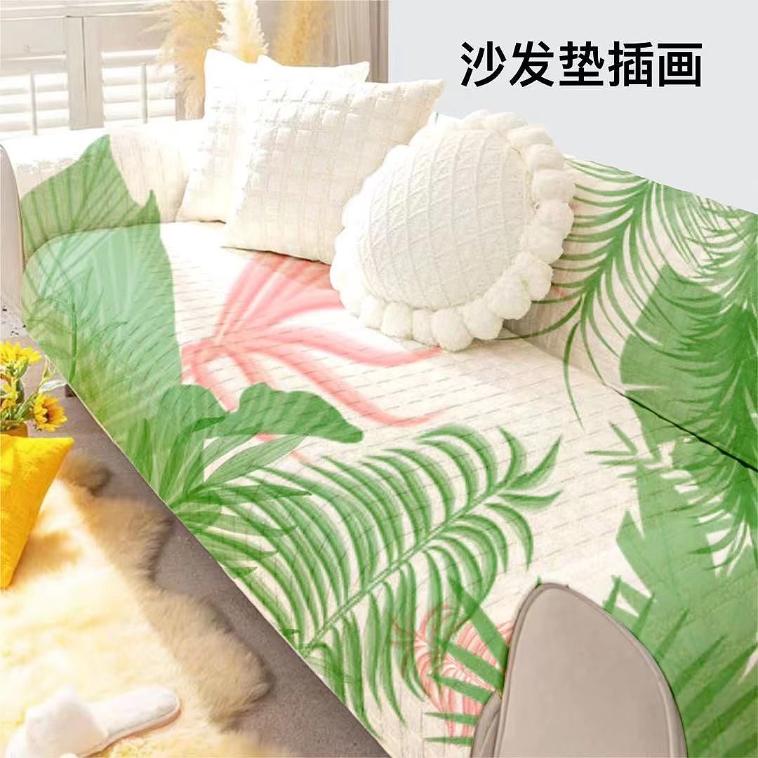 原创印花图案 夏之芬芳 插画包装设计样机图