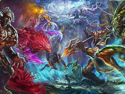 之前和TITANS合作的一些解禁的工作图