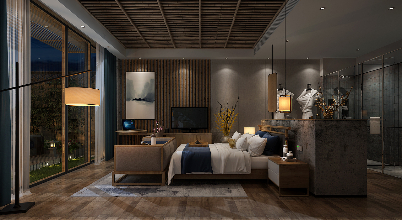 云南.普洱璞舍“花弄里”酒店（图ZMTQ2MTIzNzIw） - 家装设计 - 站酷设计师KCD设计宋文波原创素材 - 站酷ZCOOL