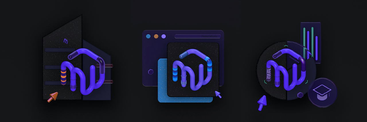 ModelWhale 官网设计（图ZMjUzMDEzNjYw） - 企业官网 - 站酷设计师皮芽子原创素材 - 站酷ZCOOL