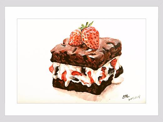 小蛋糕（個人主頁-ZMjc3Mjk4NzI=） - 繪畫 - 站酷設計師心如止水丹原創(chuàng)素材 - 站酷ZCOOL