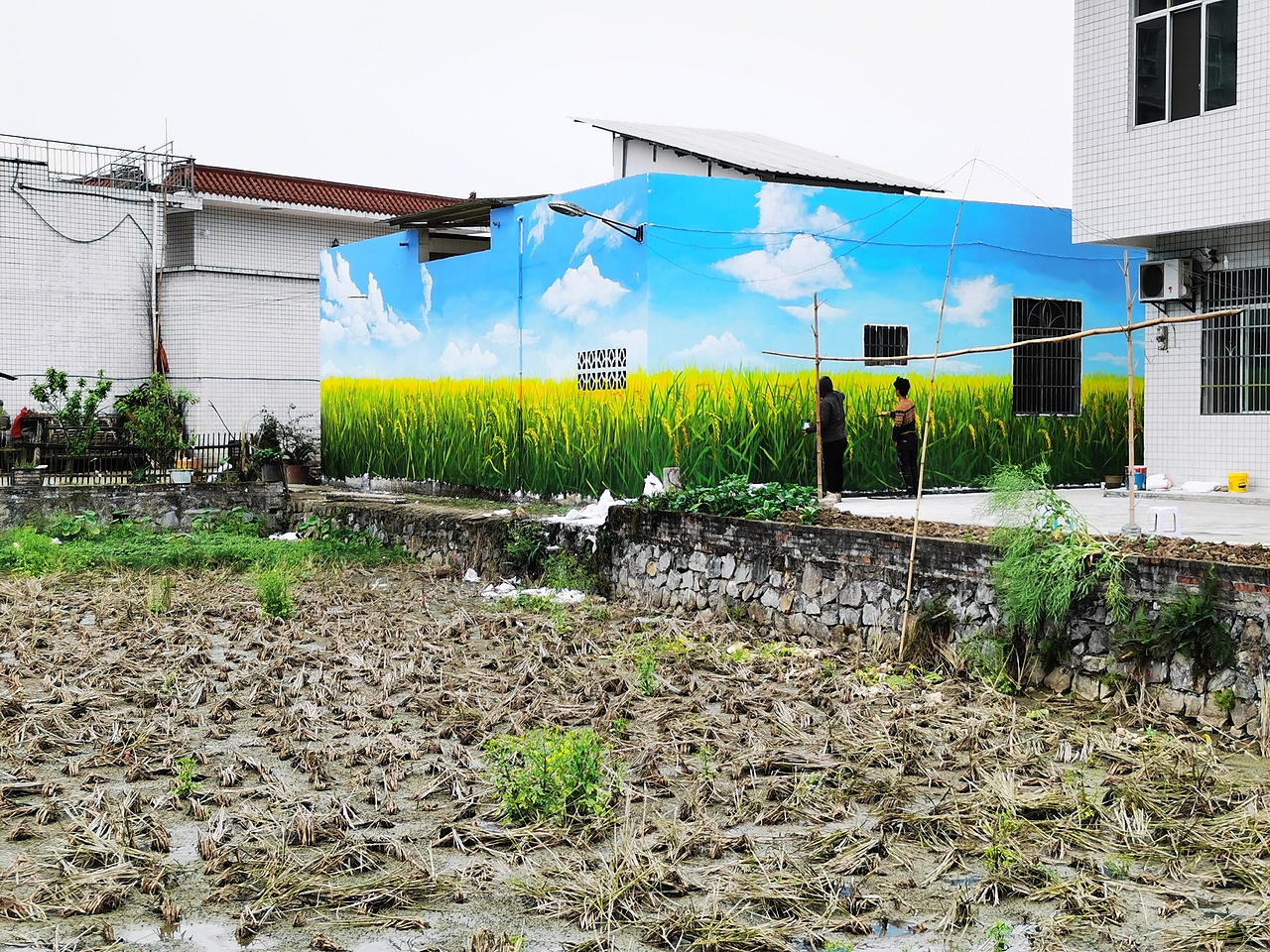 新农村墙绘,新农村壁画,乡村文化墙,农村墙绘