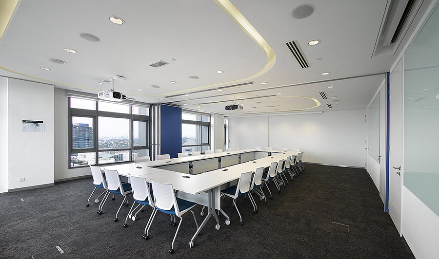 西安600平米办公室装修设计图