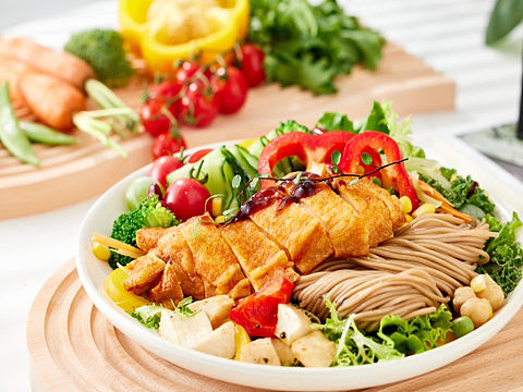 低卡战队🥗轻食沙拉三明治拍摄