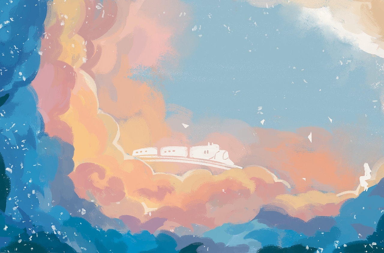 云上琉璃梦插画（图ZMTMyNTQ5OTIw） - 创作习作 - 站酷设计师三月临原创素材 - 站酷ZCOOL