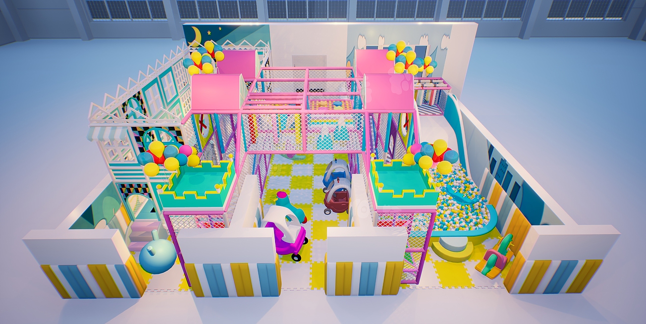 淘气堡作品图片（图ZMTkxMTkxMTI4） - 建筑/空间 - 站酷设计师匠人一心原创素材 - 站酷ZCOOL