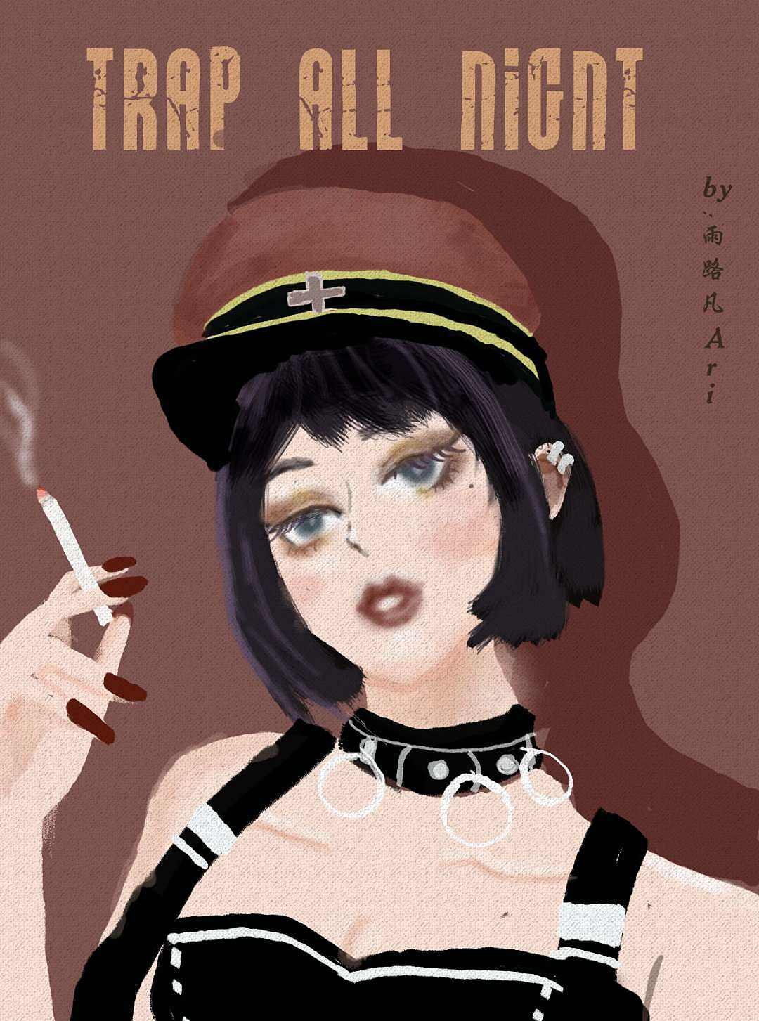 插画作品（图ZMjEzMTkyNTg0） - 商业插画 - 站酷设计师雨路凡Ari原创素材 - 站酷ZCOOL