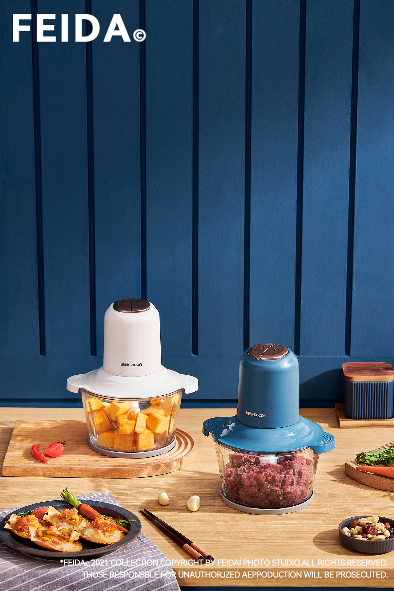 厨房电器摄影 | 帅康绞肉机场景（图ZMjg3MjYwMDQ4） - 产品摄影 - 站酷设计师FEIDA肥呆原创素材 - 站酷ZCOOL