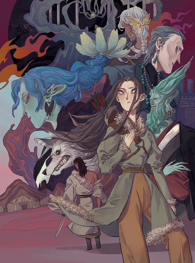 原创漫画《灵树之心》前期思路+人设+内页放出（图ZMTY4MTA1NDk2） - 短篇/格漫 - 站酷设计师七木Julywoods原创素材 - 站酷ZCOOL