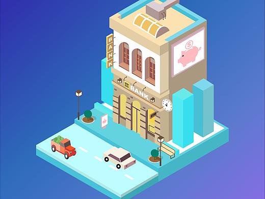 2.5D插画（个人主页-ZNDg5MDkzOTY=） - 商业插画 - 站酷设计师每天都很拉风原创素材 - 站酷ZCOOL