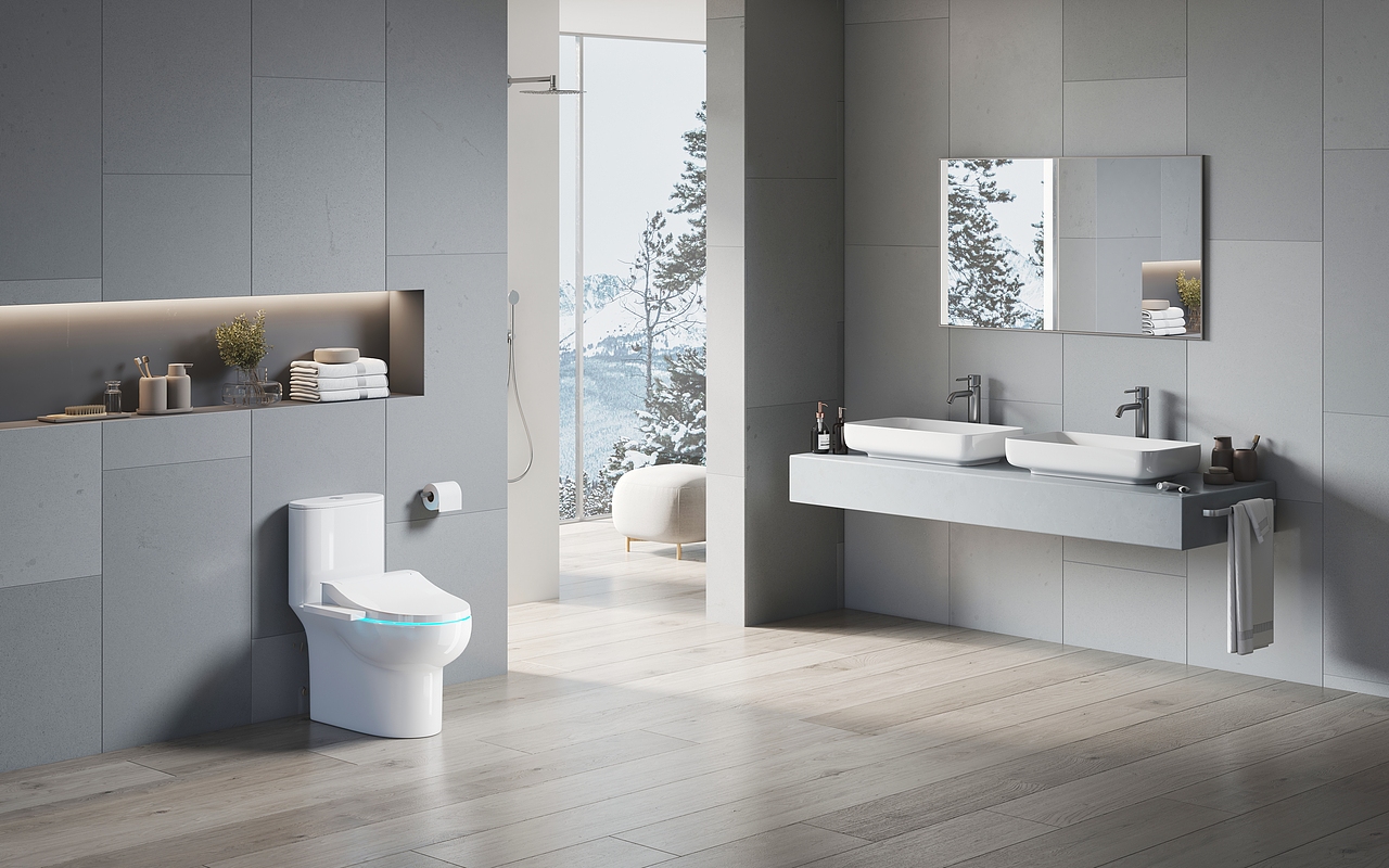 卫浴类场景渲染---待补充