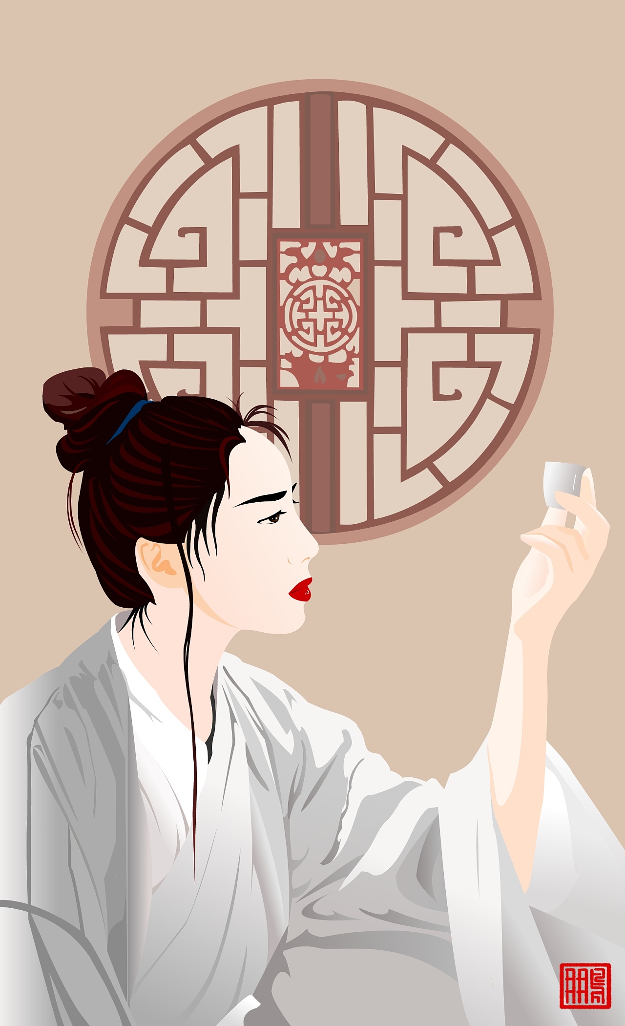 flash插画--《相思》