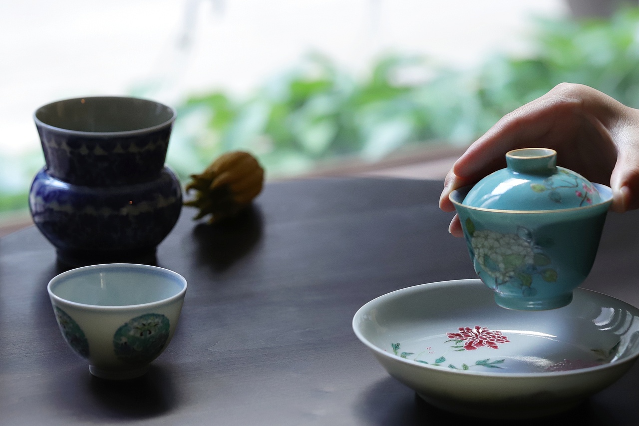 拟古茶事（图ZMTg0NDk5NzAw） - 产品摄影 - 站酷设计师鹤骨朵原创素材 - 站酷ZCOOL