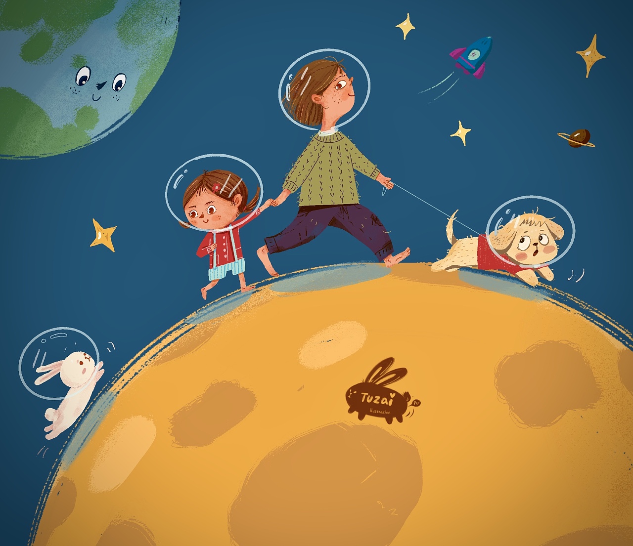 中秋节想去月球探险