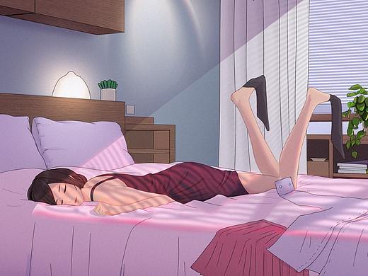 【插画过程录屏】1分钟插画录屏过程