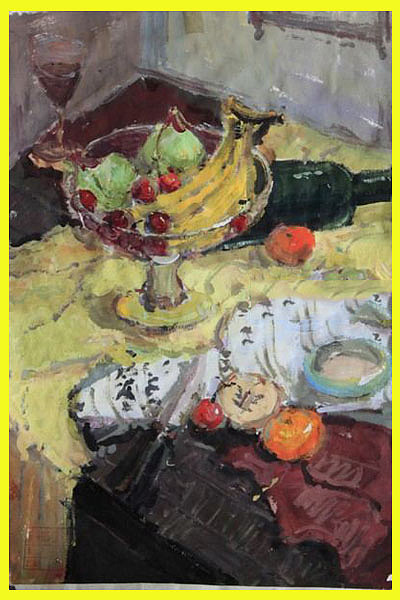 水粉画（图ZMjE1Mjc2MTky） - 创作习作 - 站酷设计师大桶爆米花原创素材 - 站酷ZCOOL