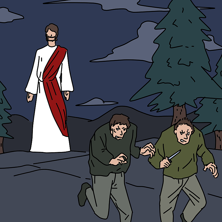 人在反锁的屋里或在漆黑的夜里做的事都被记录在上帝的硬盘里。思想意念里的污秽也无法在造物之主面前隐藏。