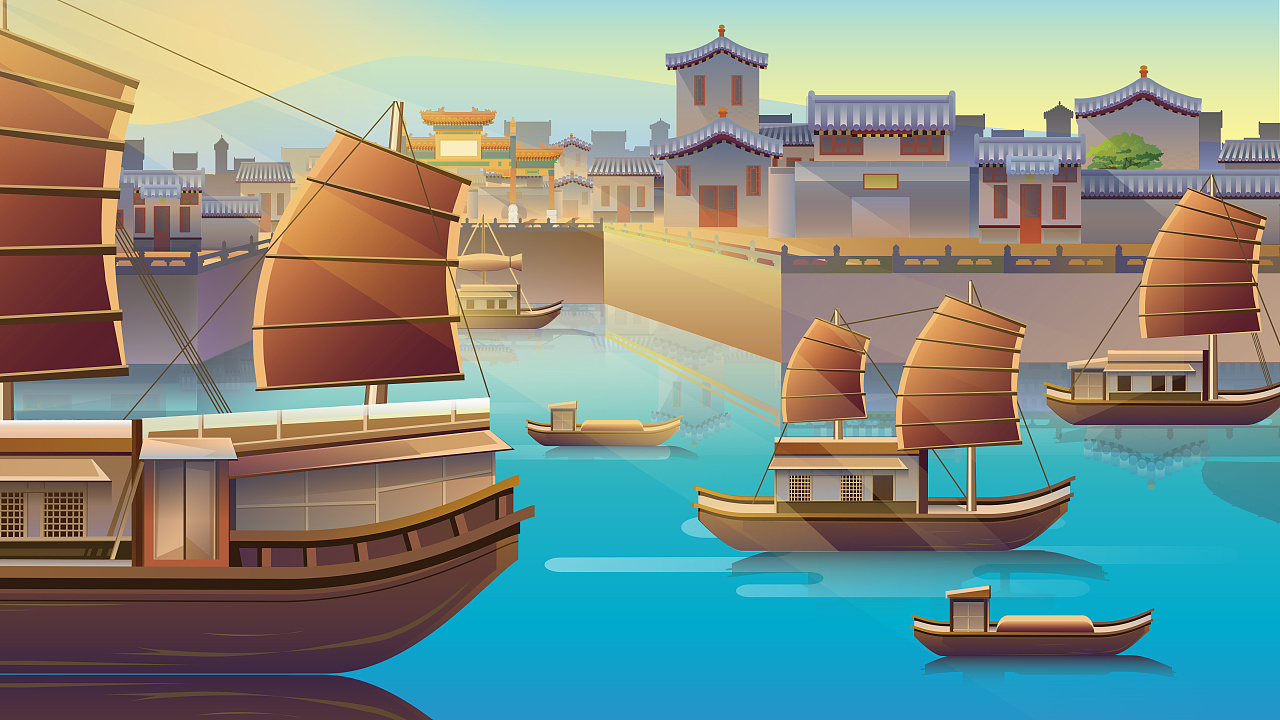 之前工作时画的mg动画场景