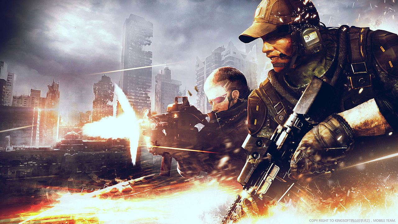 fps射击游戏部分宣传图