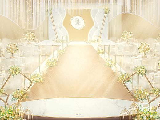 婚礼~小清新婚礼舞台