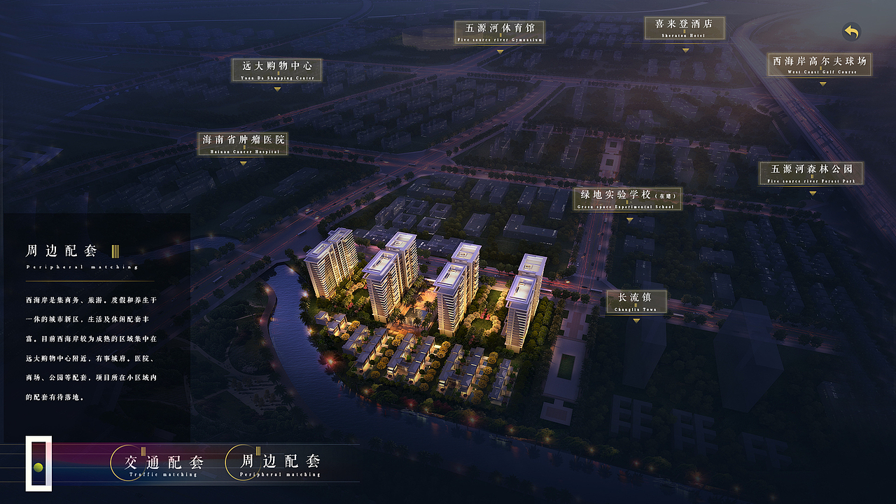 北辰互动楼书交互设计