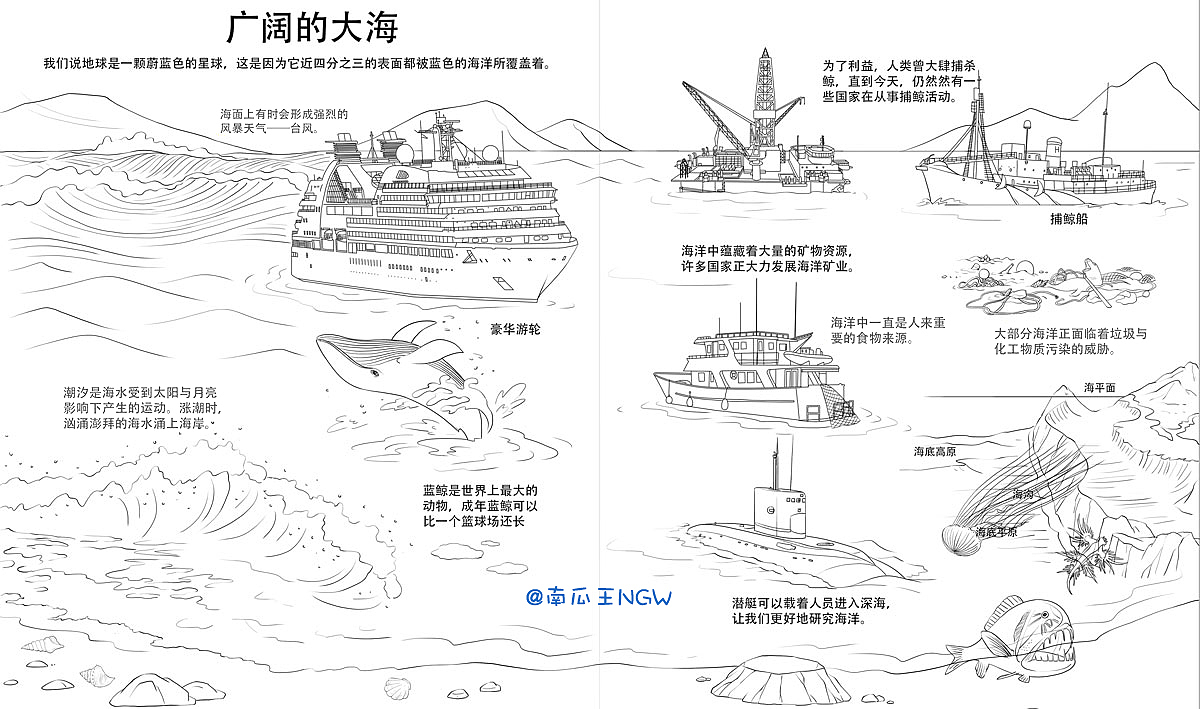 翻翻书部分线稿（已商用）（图ZMjMyNjkwMTI4） - 儿童插画 - 站酷设计师南瓜王插画原创素材 - 站酷ZCOOL