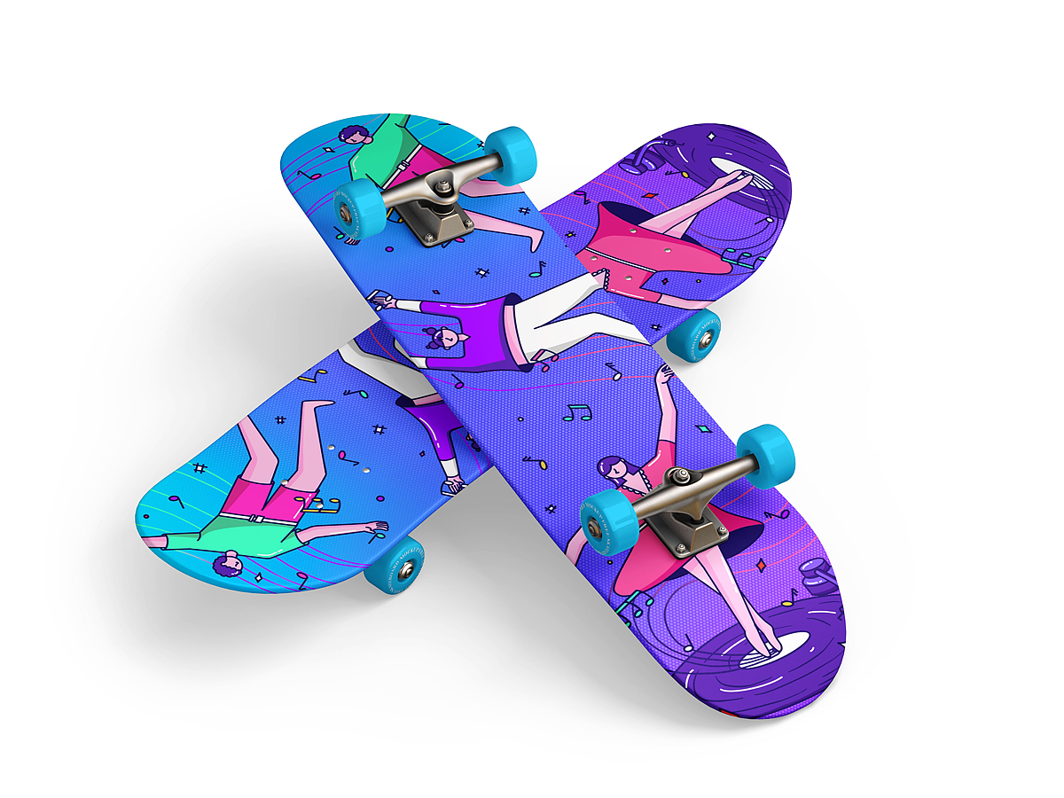 人与音乐（图ZMjYxMzUwODQ4） - 新锐潮流插画 - 站酷设计师小石头LStone原创素材 - 站酷ZCOOL