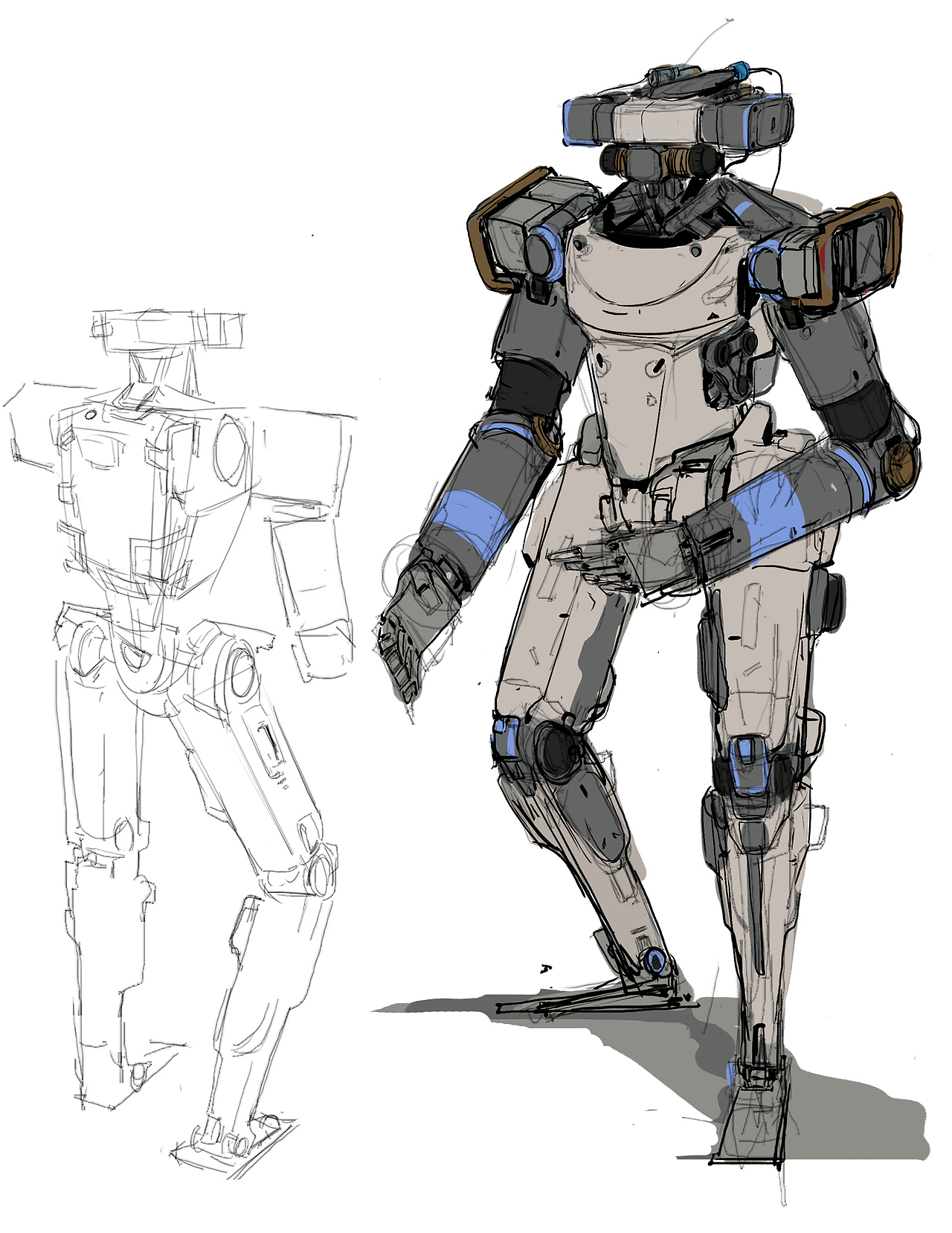 机械科幻小练习