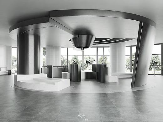 喜茶（写实临摹）（个人主页-ZNjQxMzIxOTY=） - 商业空间设计 - 站酷设计师不语温玉原创素材 - 站酷ZCOOL