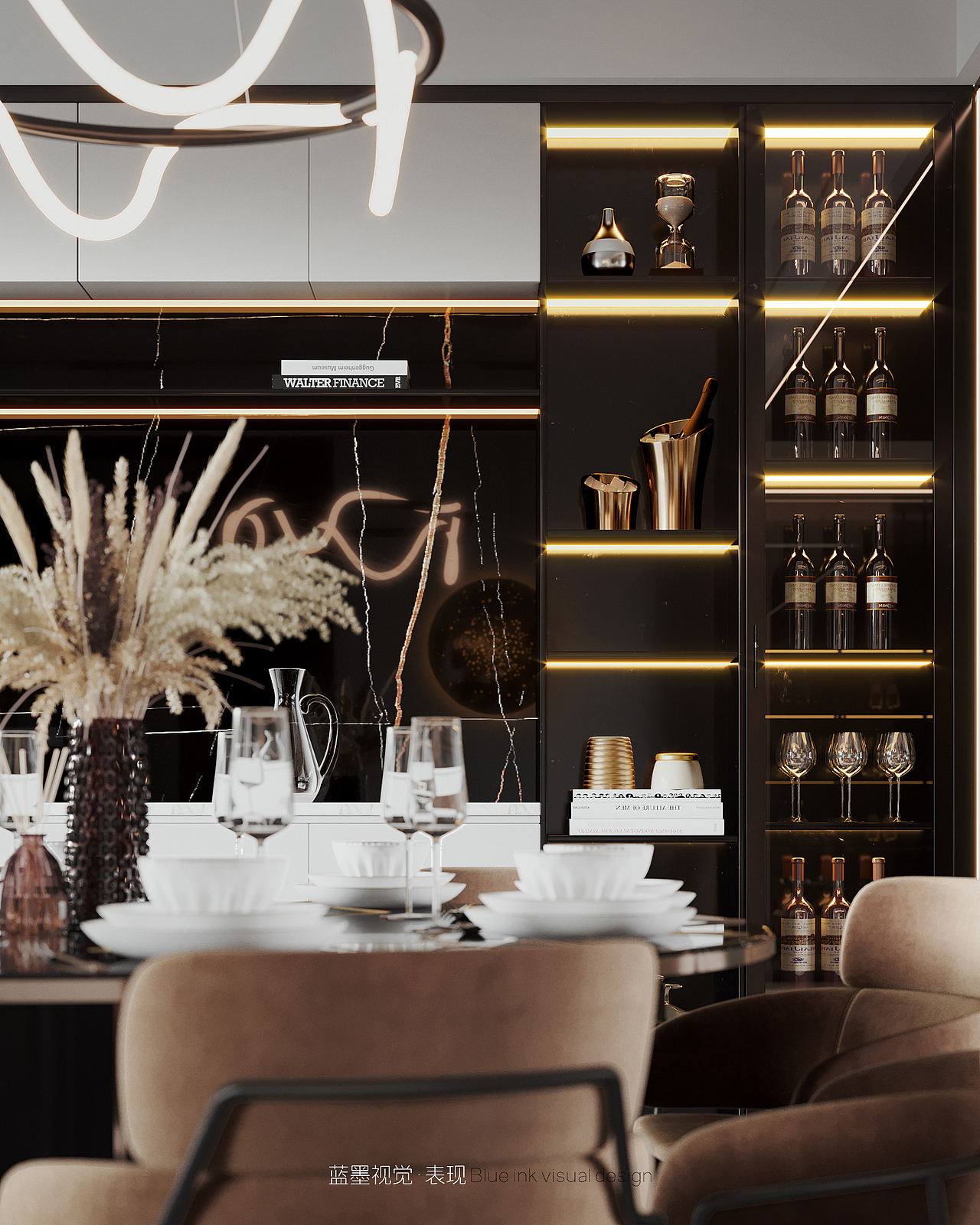 现代 | 蓝墨视觉（图ZMjE4MjY5NzA0） - 家装设计 - 站酷设计师蓝墨视觉表现原创素材 - 站酷ZCOOL