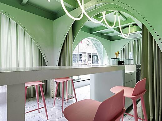 成都奶茶店装修、成都奶茶店设计、成都奶茶店设计公司