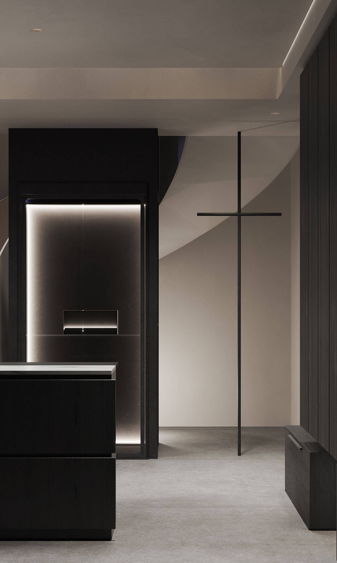 纳境视觉----现代简约别墅全套,这设计是真喜欢。