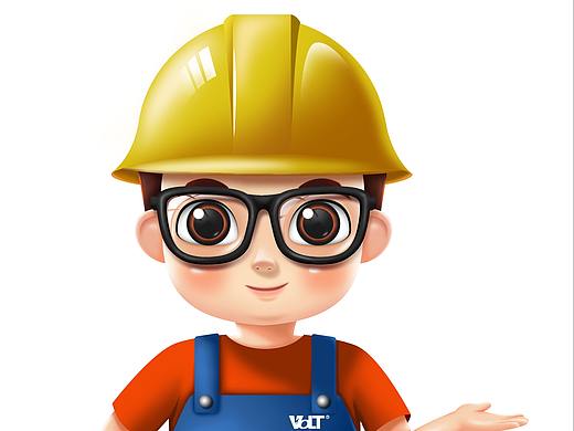 2019客户的一张仿3D吉祥物作品,希望大家喜欢!