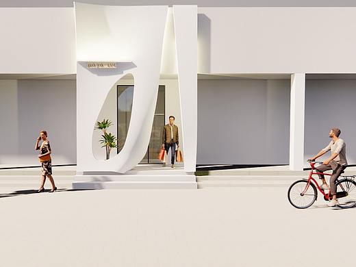 12平米的服装店（个人主页-ZNTEwNTc4ODA=） - 家装设计 - 站酷设计师简单的想象原创素材 - 站酷ZCOOL