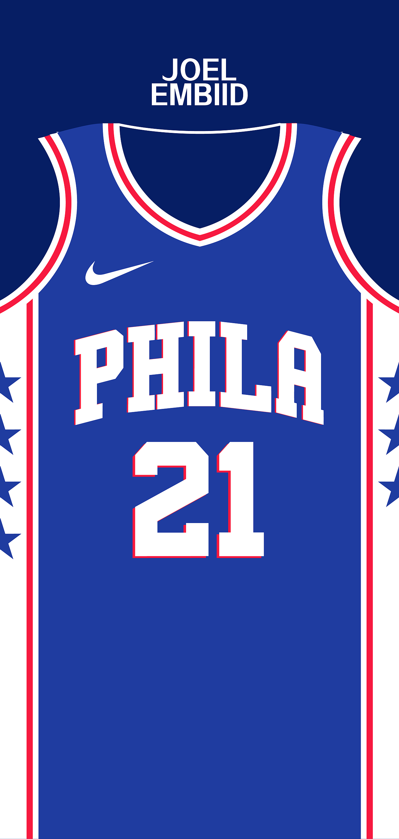 NBA 76人队 球衣壁纸（图ZMjkwNTc4MzA4） - 图案 - 站酷设计师NBA乐爷原创素材 - 站酷ZCOOL