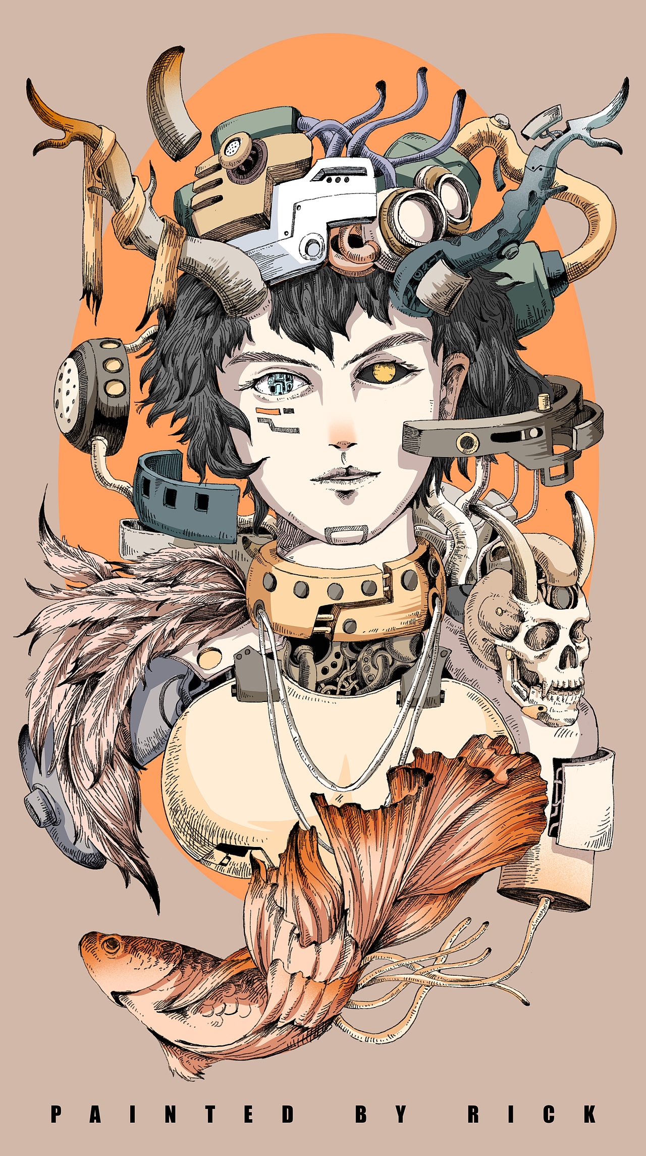 《未来幻想》（图ZMjA0MTY2OTU2） - 创作习作 - 站酷设计师RICK迁原创素材 - 站酷ZCOOL