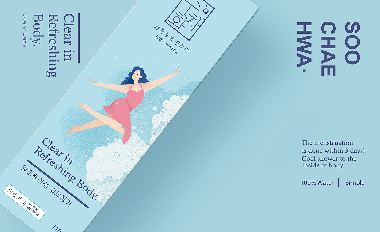 韩国·女性私处洗护用品包装设计（图ZMTQ0NzgxMzA0） - 包装 - 站酷设计师芦思宇原创素材 - 站酷ZCOOL