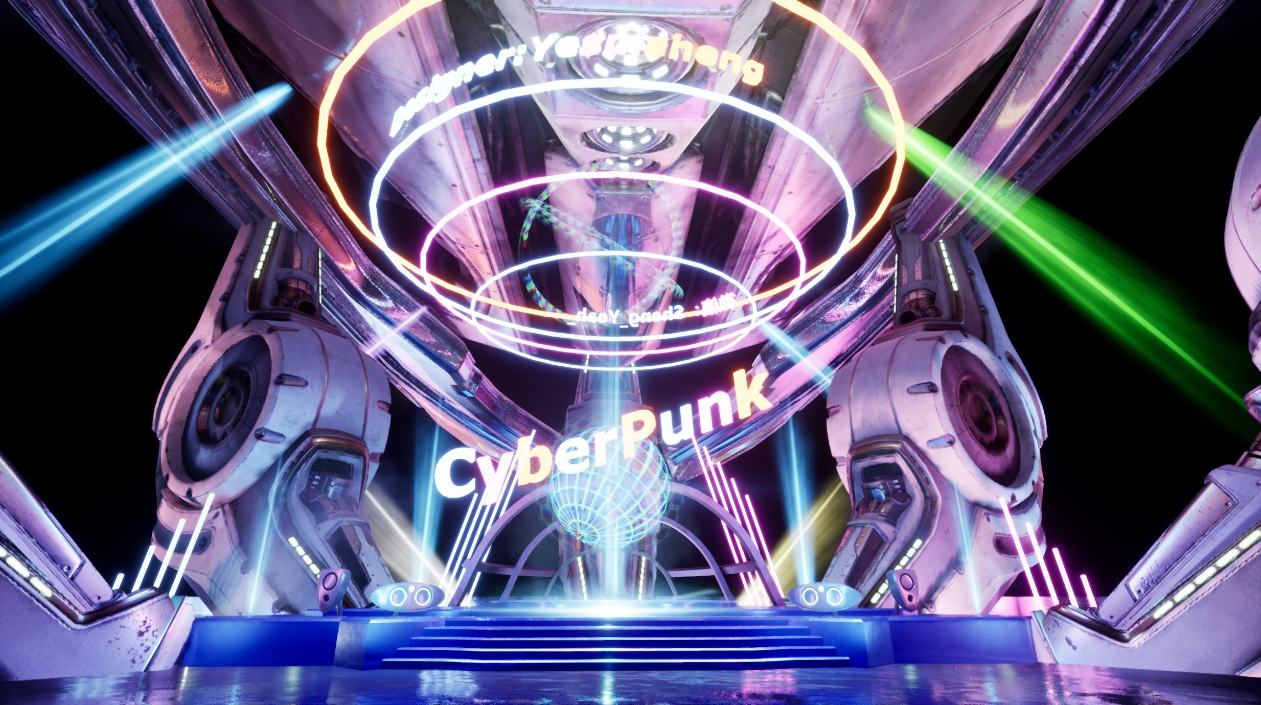 cyberpunk舞台